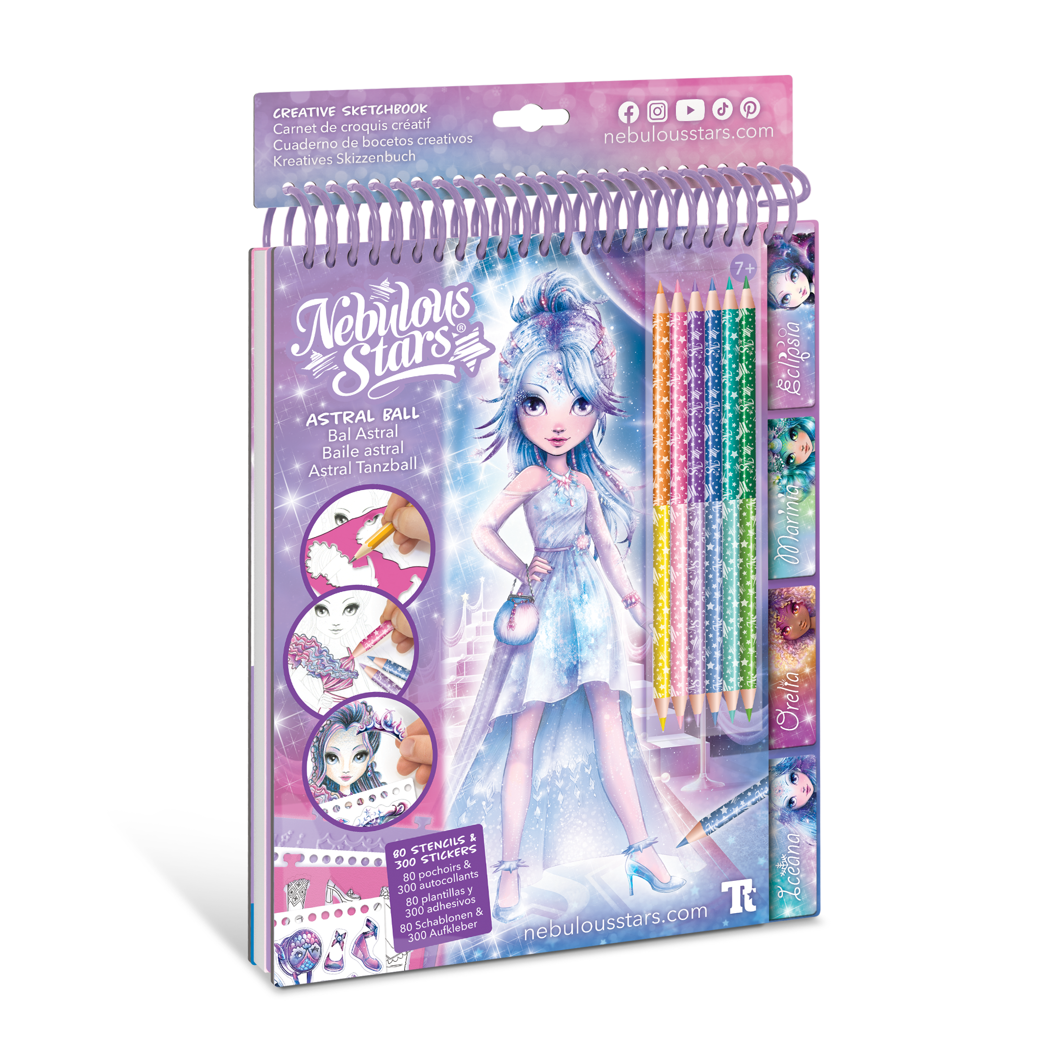 Nebulous Stars Modedesignbok Astral Bal