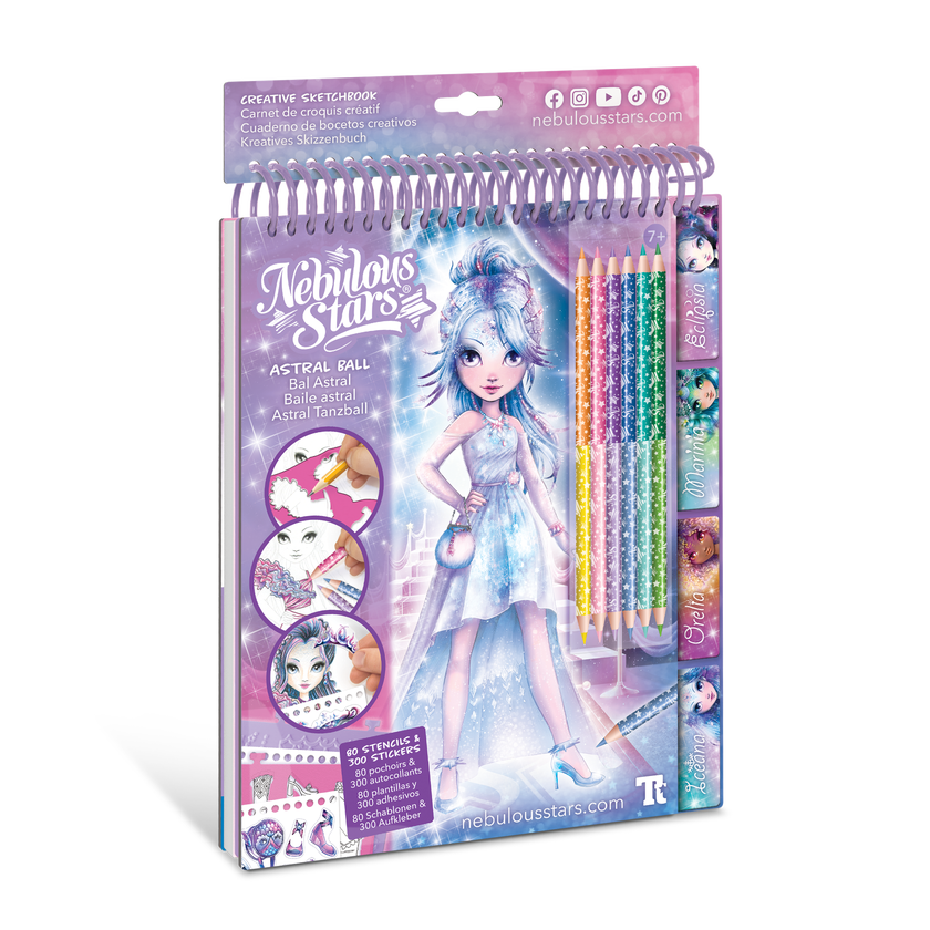 Nebulous Stars Modedesignbok Astral Bal