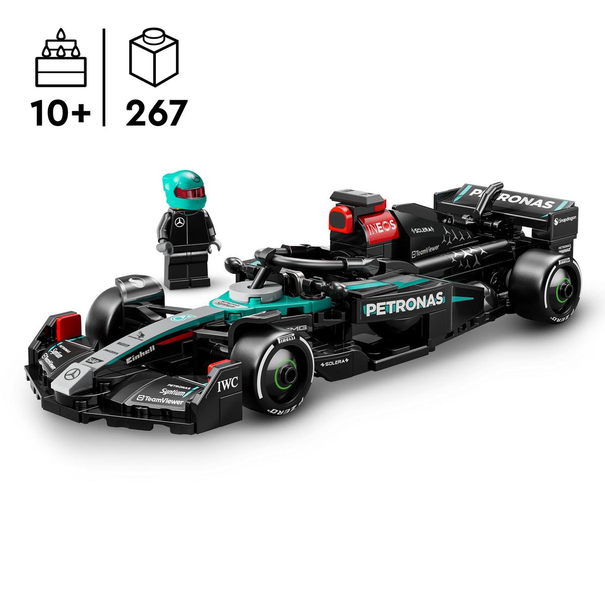 LEGO Speed Champions 77244, Mercedes-AMG F1® W15 Racerbil