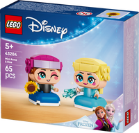 Miniatyrer av Anna og Elsa