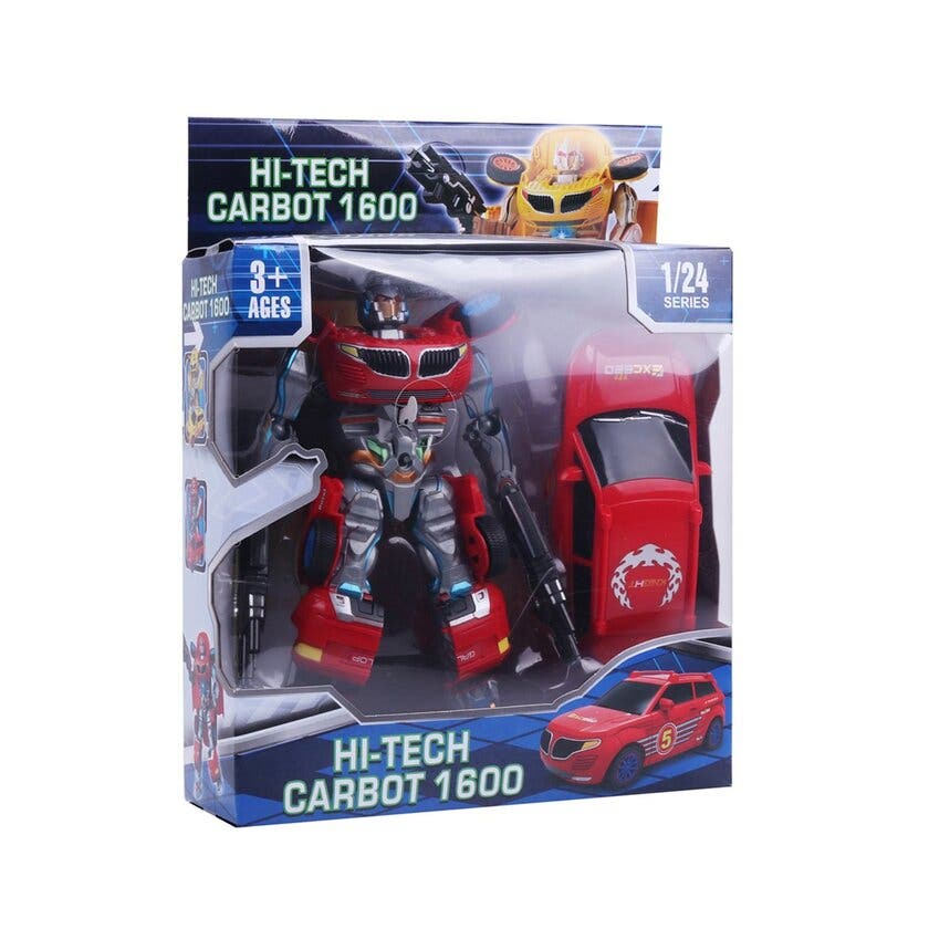 Hi-Tech, Transformer Carbot Large, rød