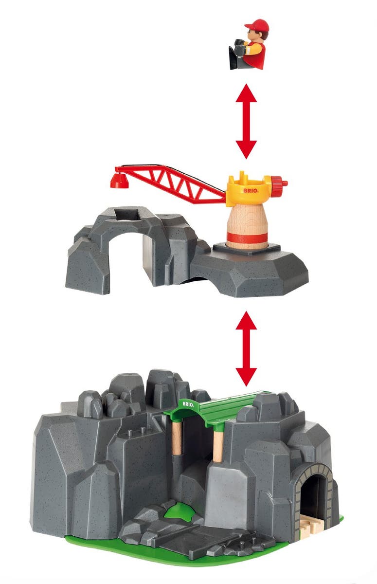 BRIO, Lift & Load 33889 Løftekran og tunnel