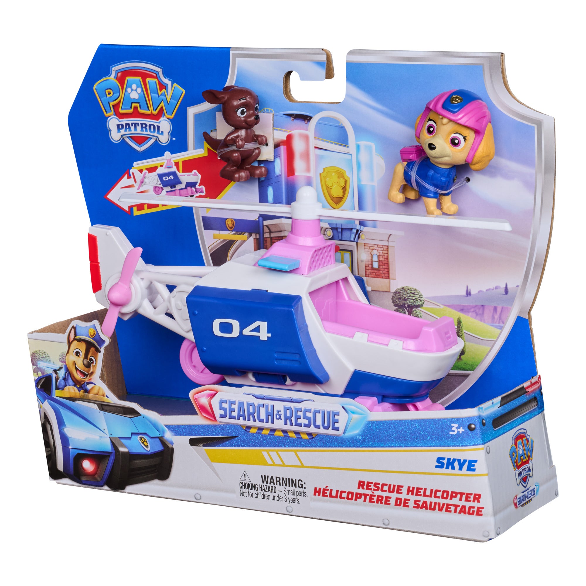 Paw Patrol Search & Rescue Helikopter med Skye