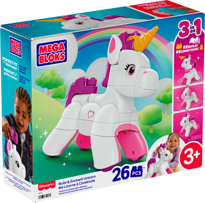 MEGA BLOKS Build & Enchant enhjørning