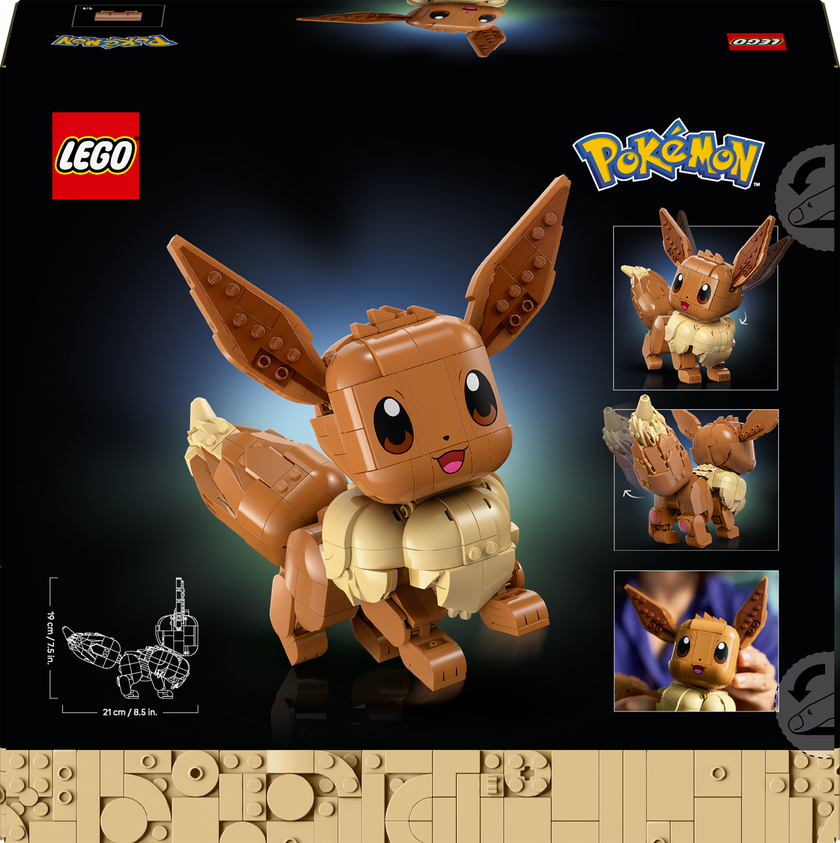 LEGO® Pokémon™ Eevee byggesettmodell gamersett 72151