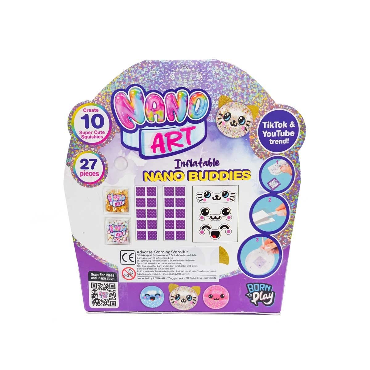 Nano Art, Oppblåsbare Venner Trioen
