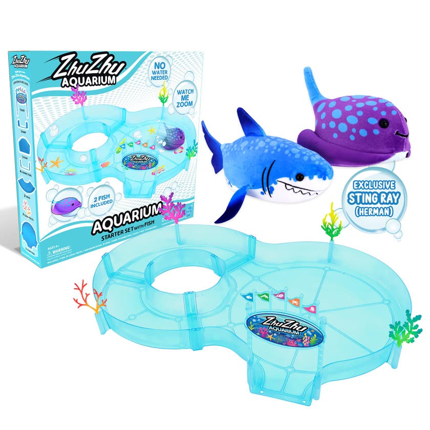 Zhu Zhu Akvarium Startpakke Med Fisk