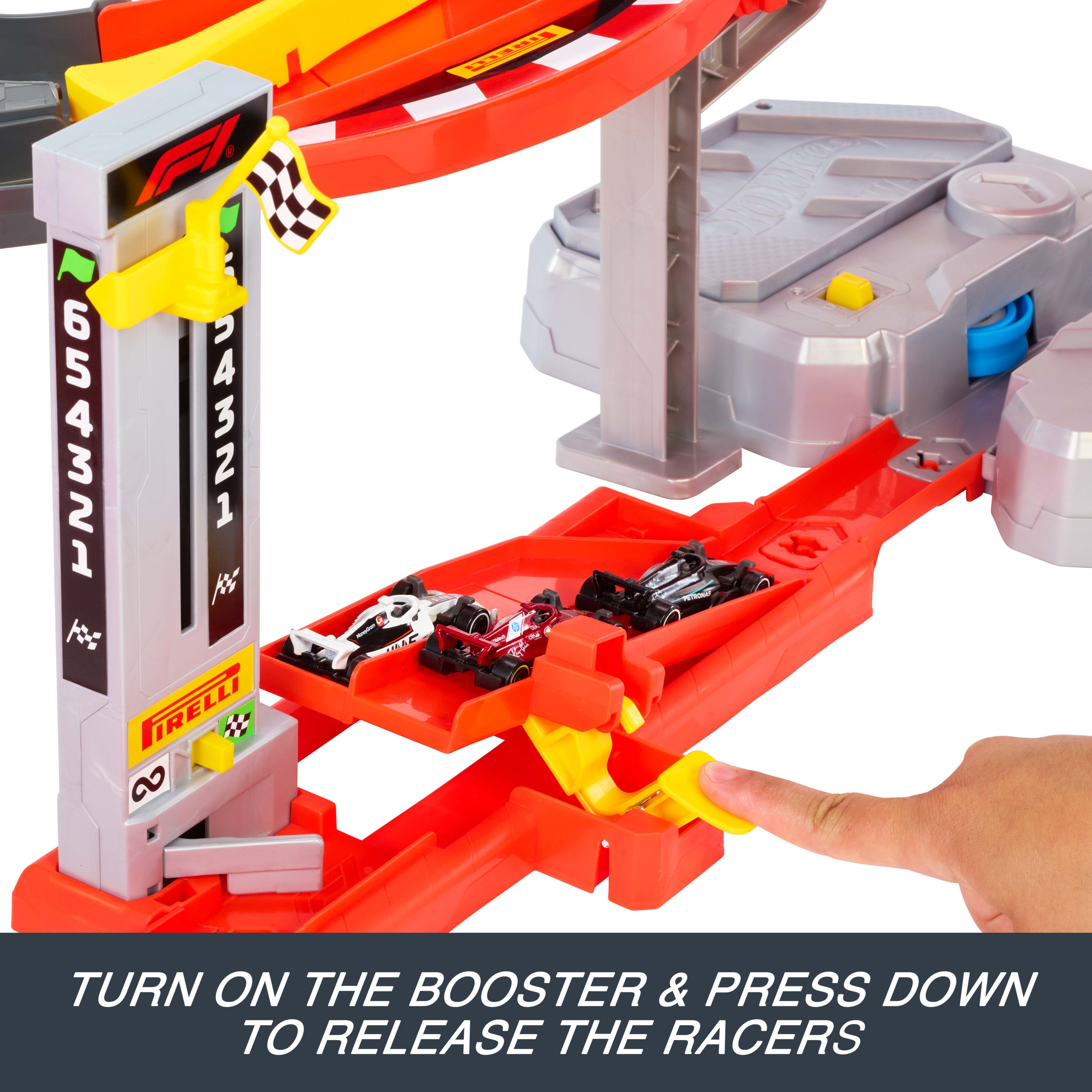 Hot Wheels Formula 1 Downhill Racing Circuit bane