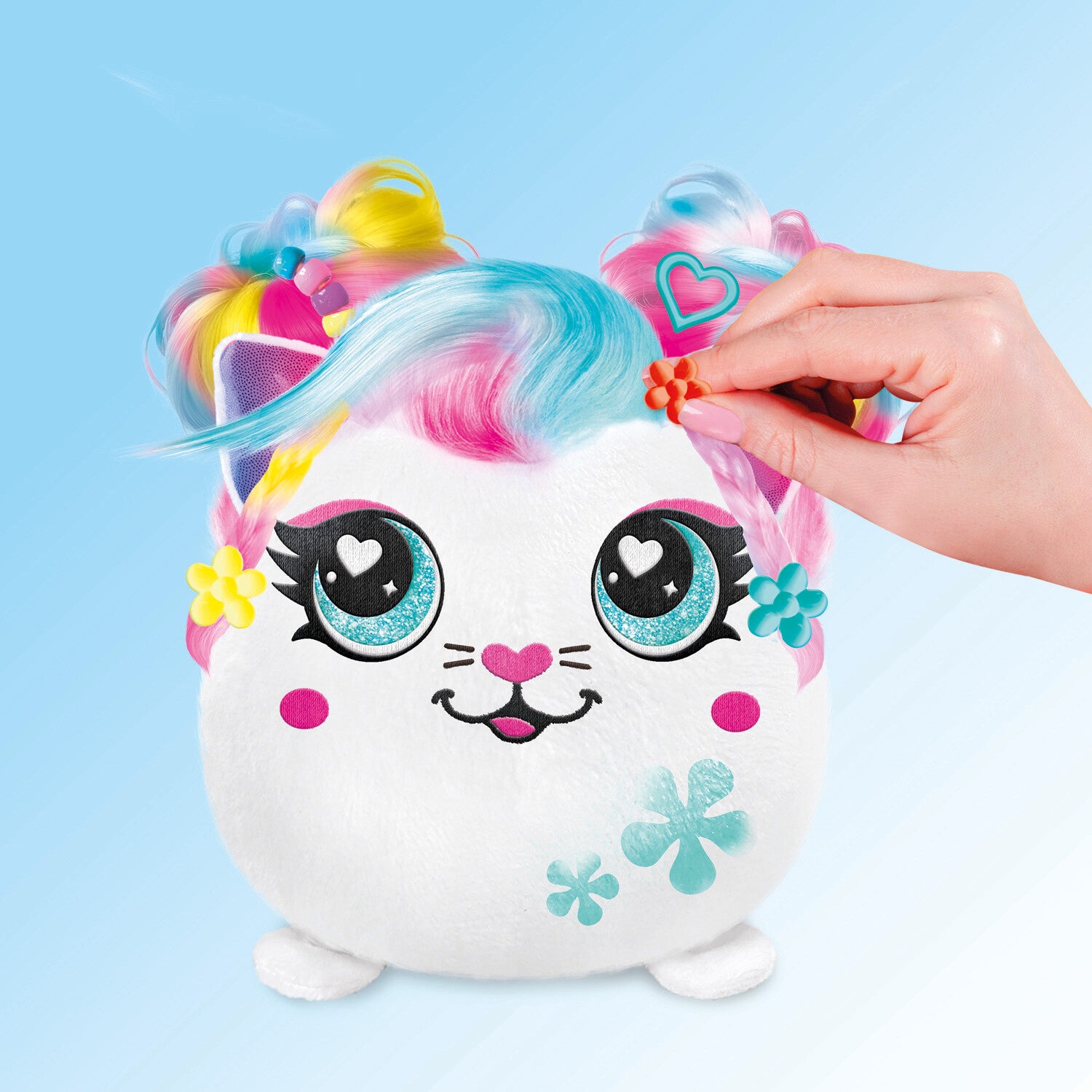 Hair'iffic Squish Pal Kosedyr 17 cm