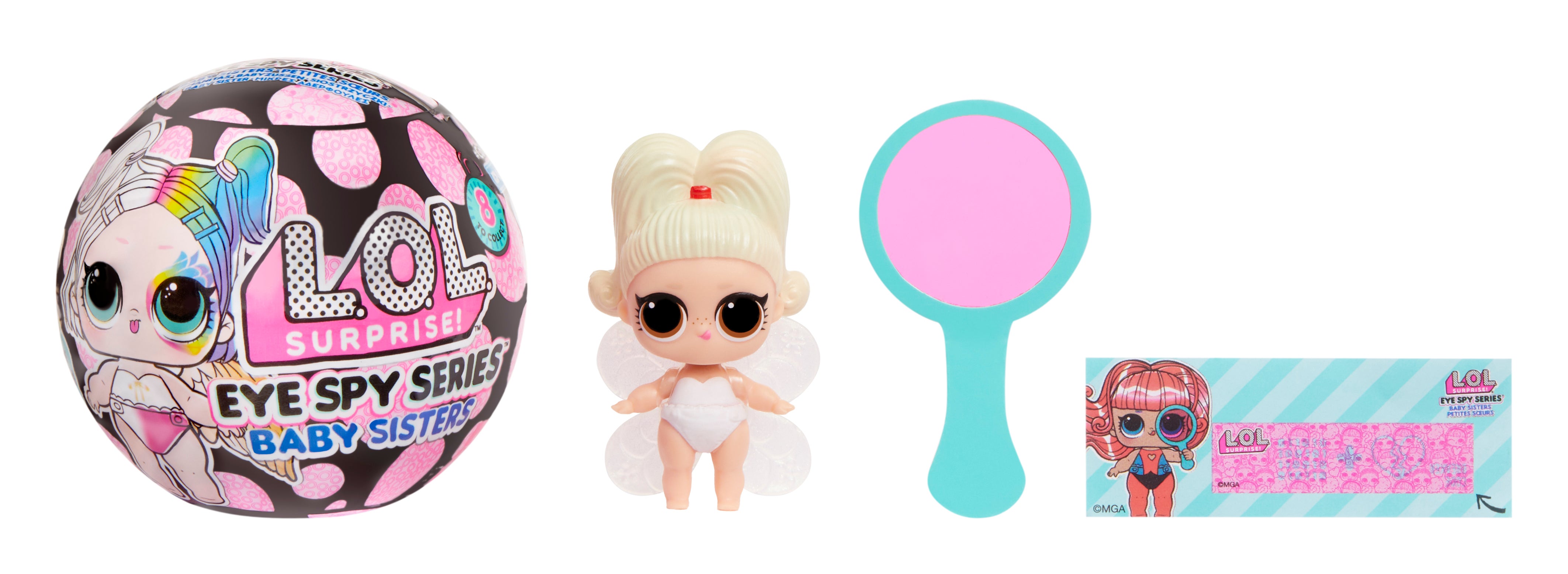 L.O.L. Eye Spy Baby Sisters Asst PDQ