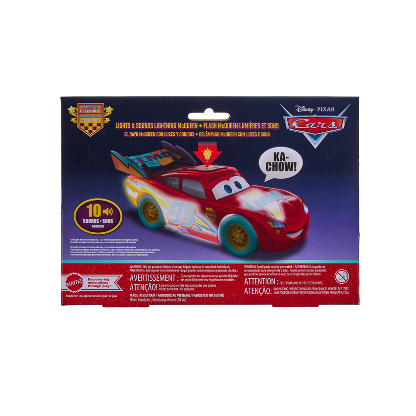 Lightning McQueen Lekebil med Lys og Lyd