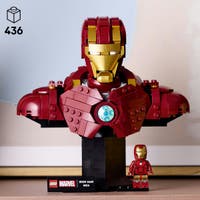 LEGO Super Heroes 76327, Iron Man MK4 – byste