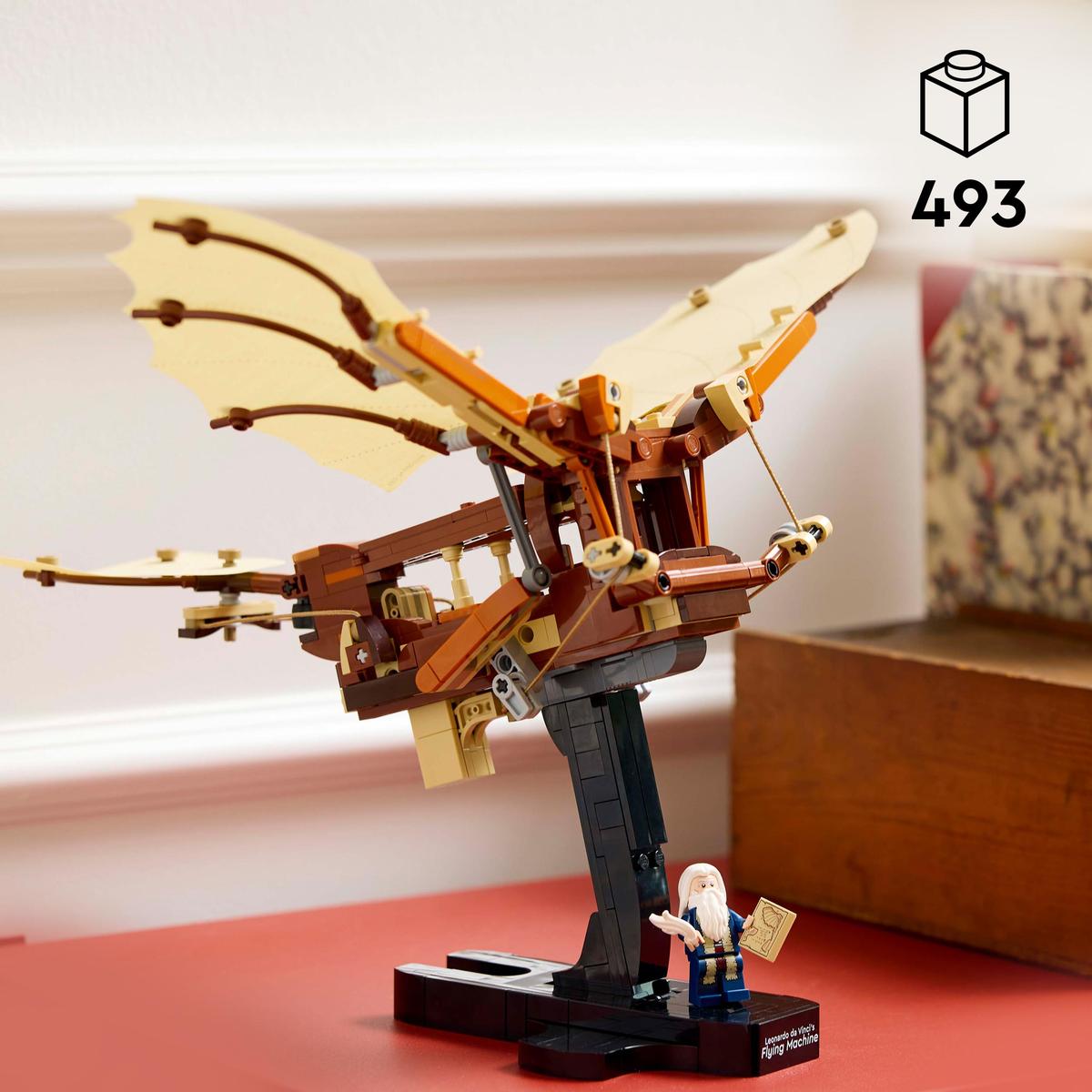 LEGO Icons 10363, Leonardo da Vincis flygemaskin