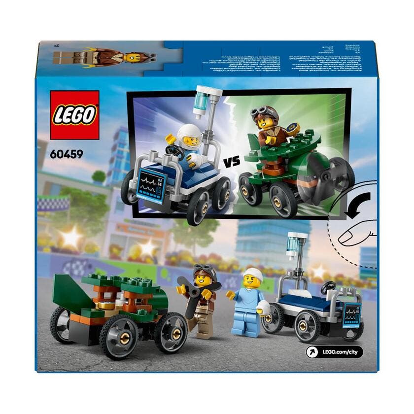 LEGO City Great Vehicles 60459, Fly mot sykehusseng – racingpakke