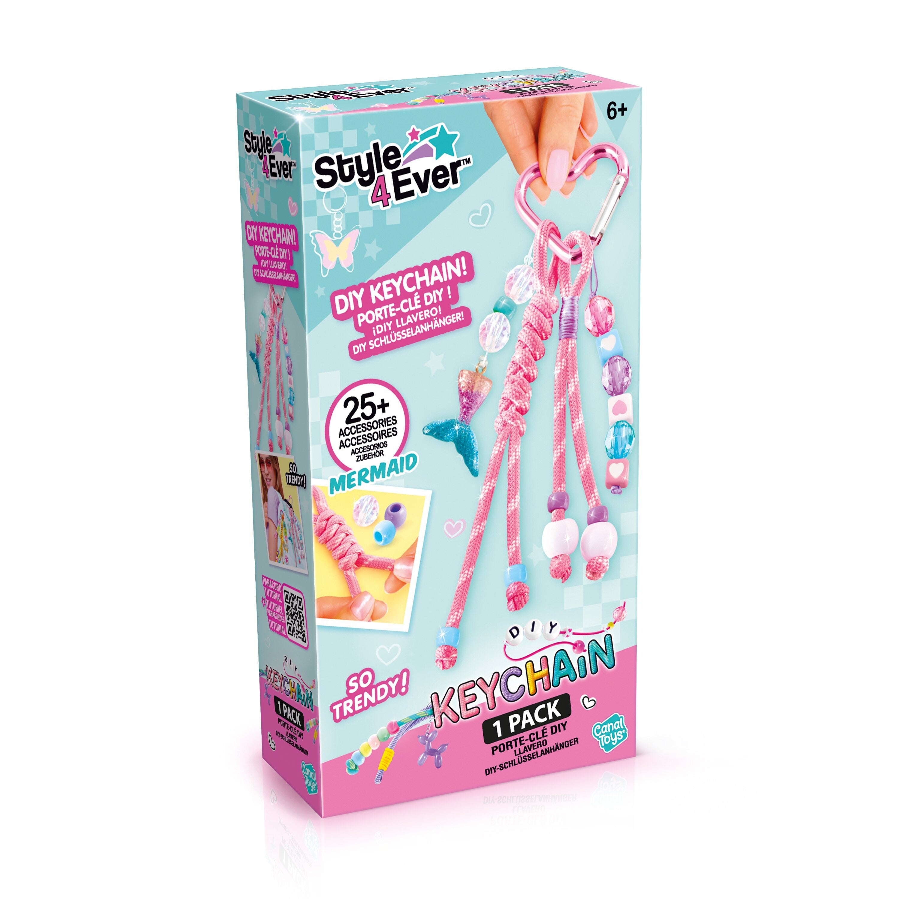 STYLE 4 EVER DIY-nøkkelring sett