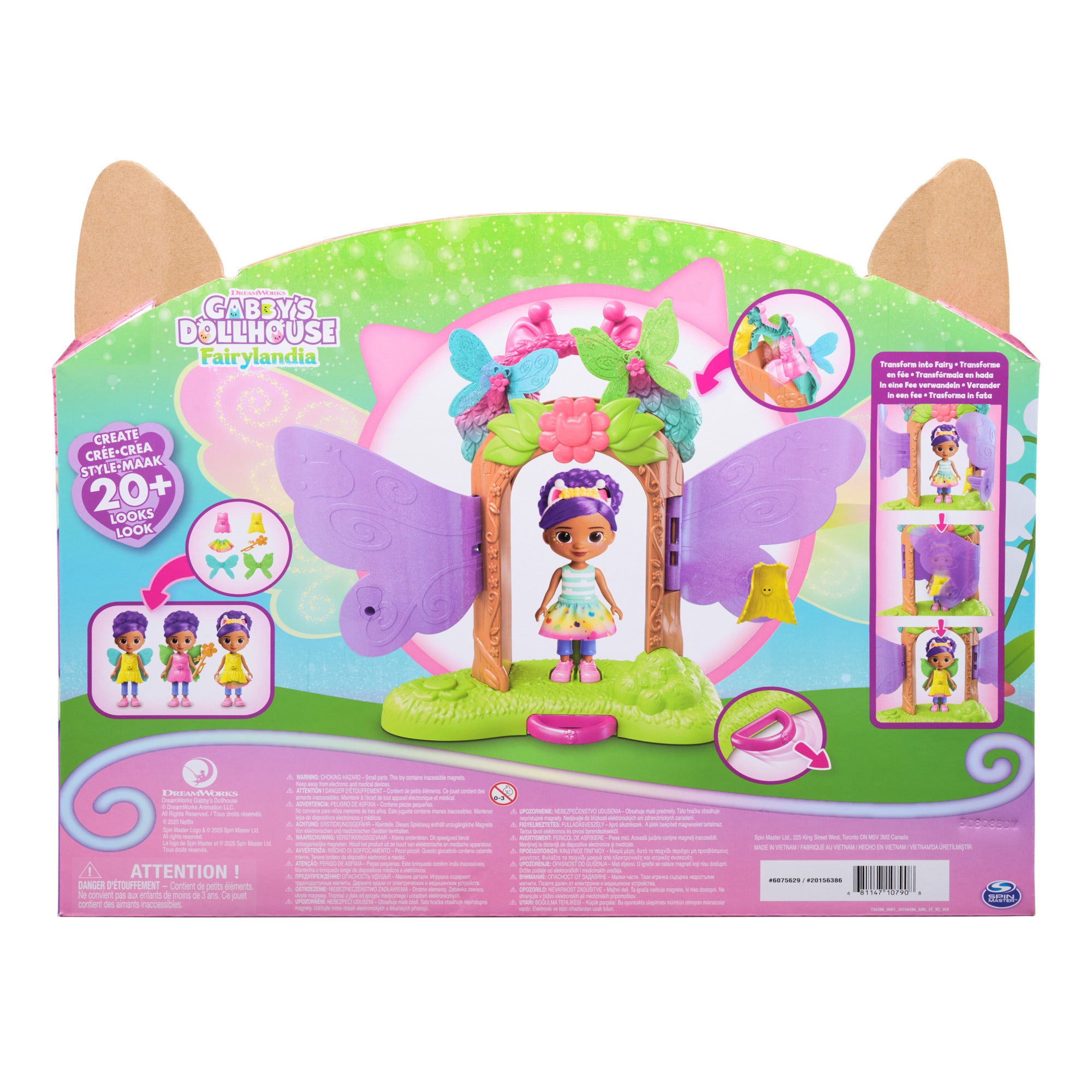 Gabbys Dukkehus Fairy Magic Reveal Lekesett