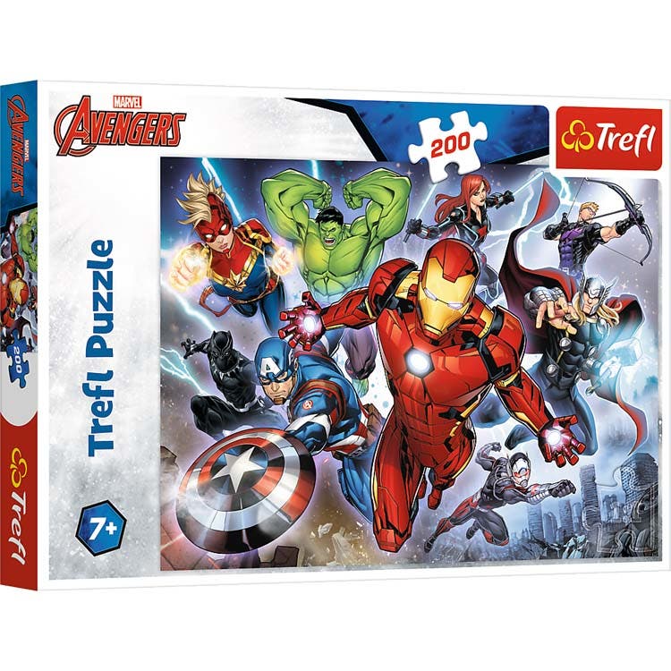 Trefl Avengers puslespill 200 deler