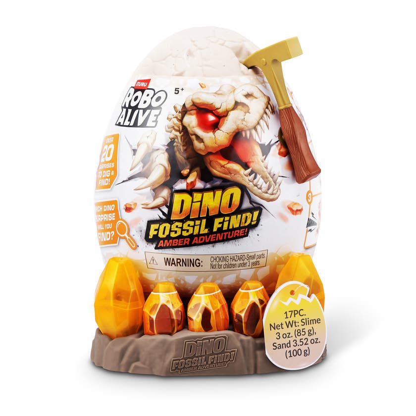 Robo Alive Amber Fossil Find Adventure