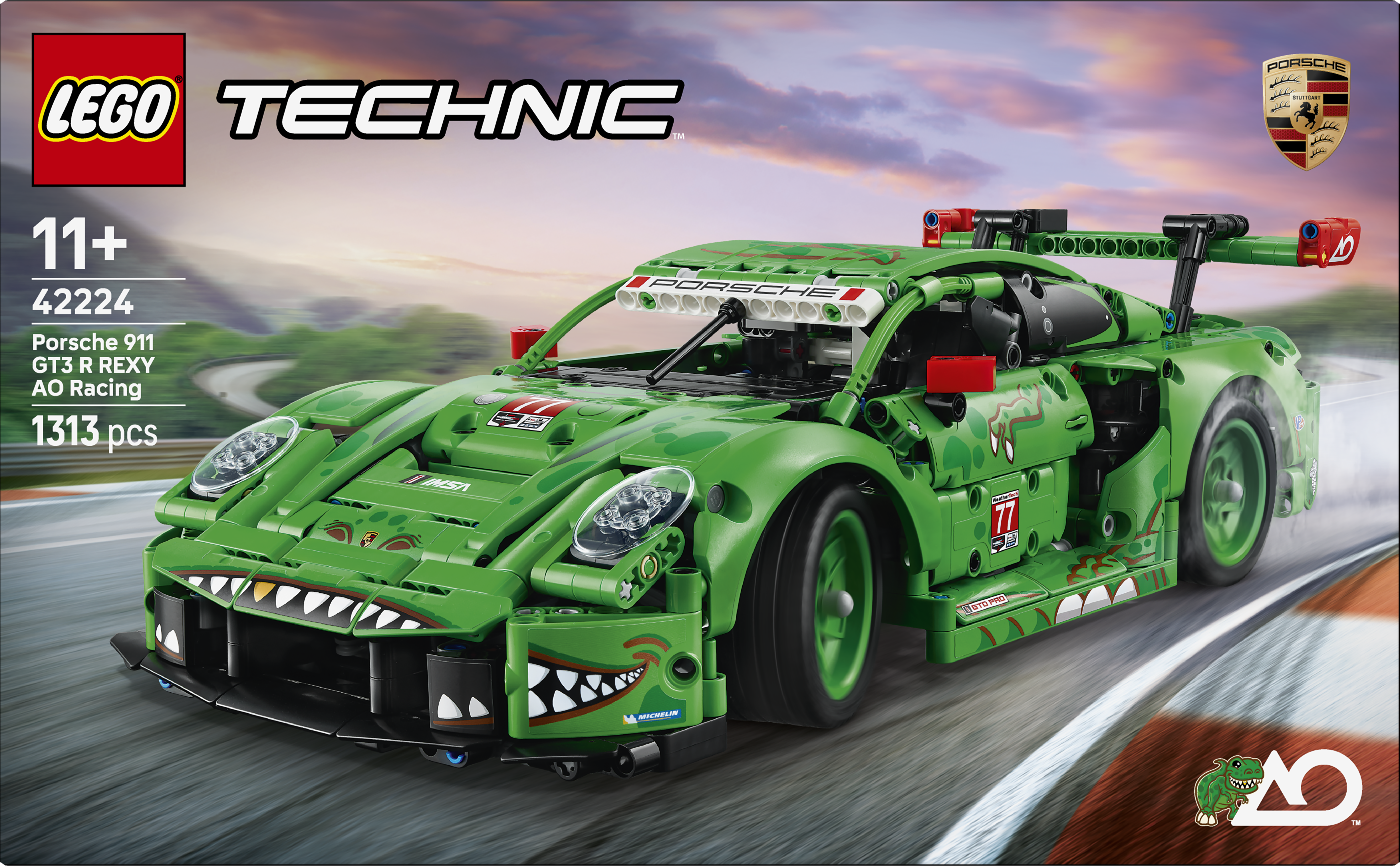 Porsche 911 GT3 R REXY AO Racing-bil