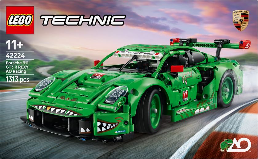 Porsche 911 GT3 R REXY AO Racing-bil
