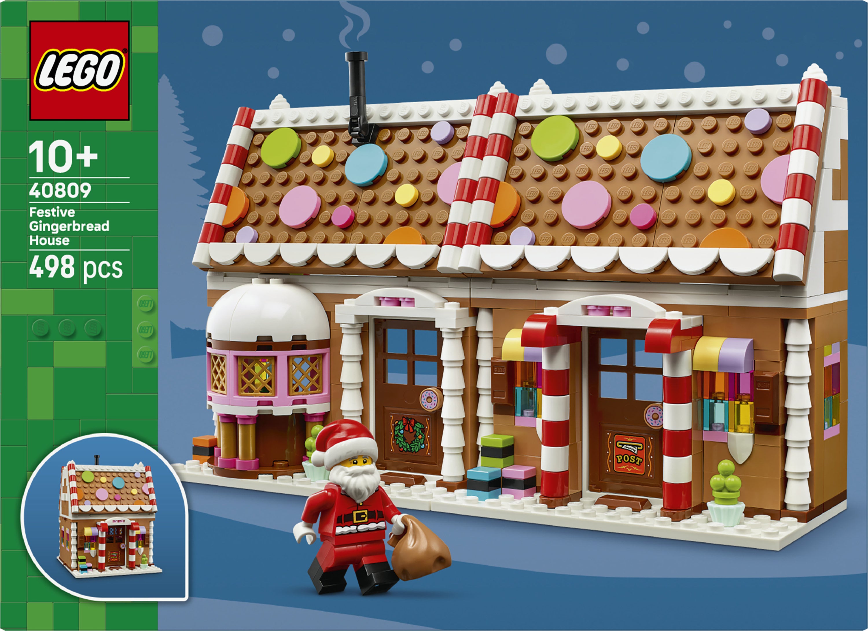LEGO® Iconic Julepepperkakshus 40809