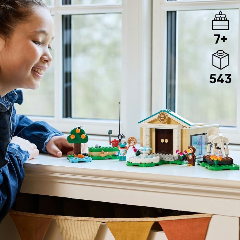 LEGO Animal Crossing 77056, Blathers museumsamling