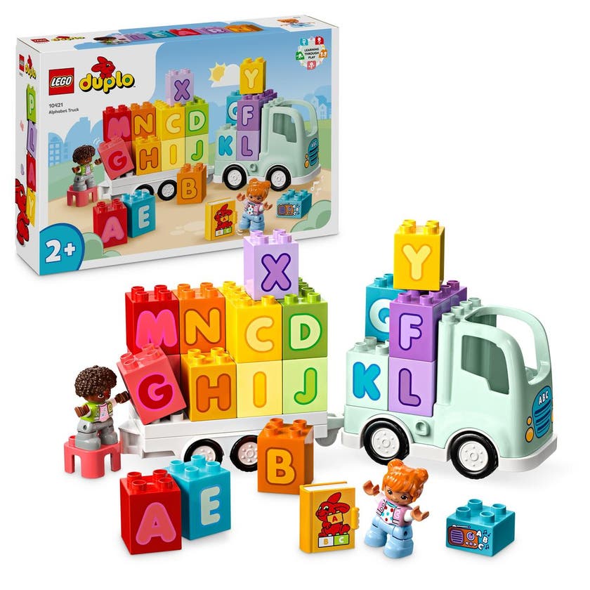 LEGO DUPLO Town 10421, Alfabet-lastebil