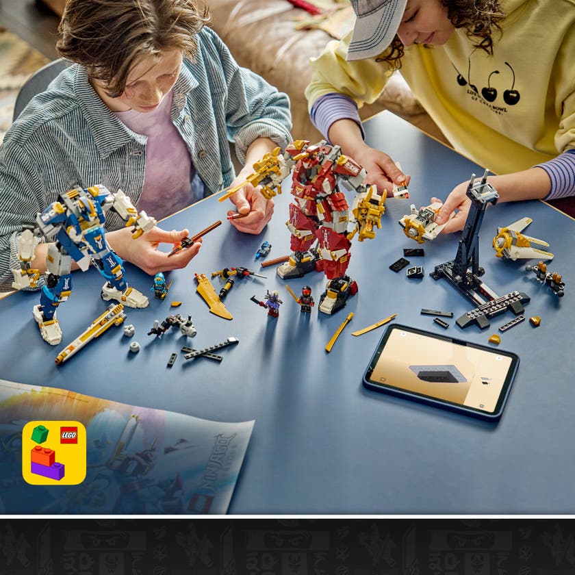 LEGO® NINJAGO® LEGO® NINJAGO® Titan-tvillingroboter actionfigurer 71870