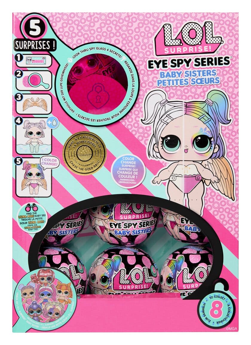L.O.L. Eye Spy Baby Sisters Asst PDQ
