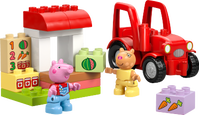 LEGO® DUPLO® Peppa Gris Traktor og marked, byggeleke 10468