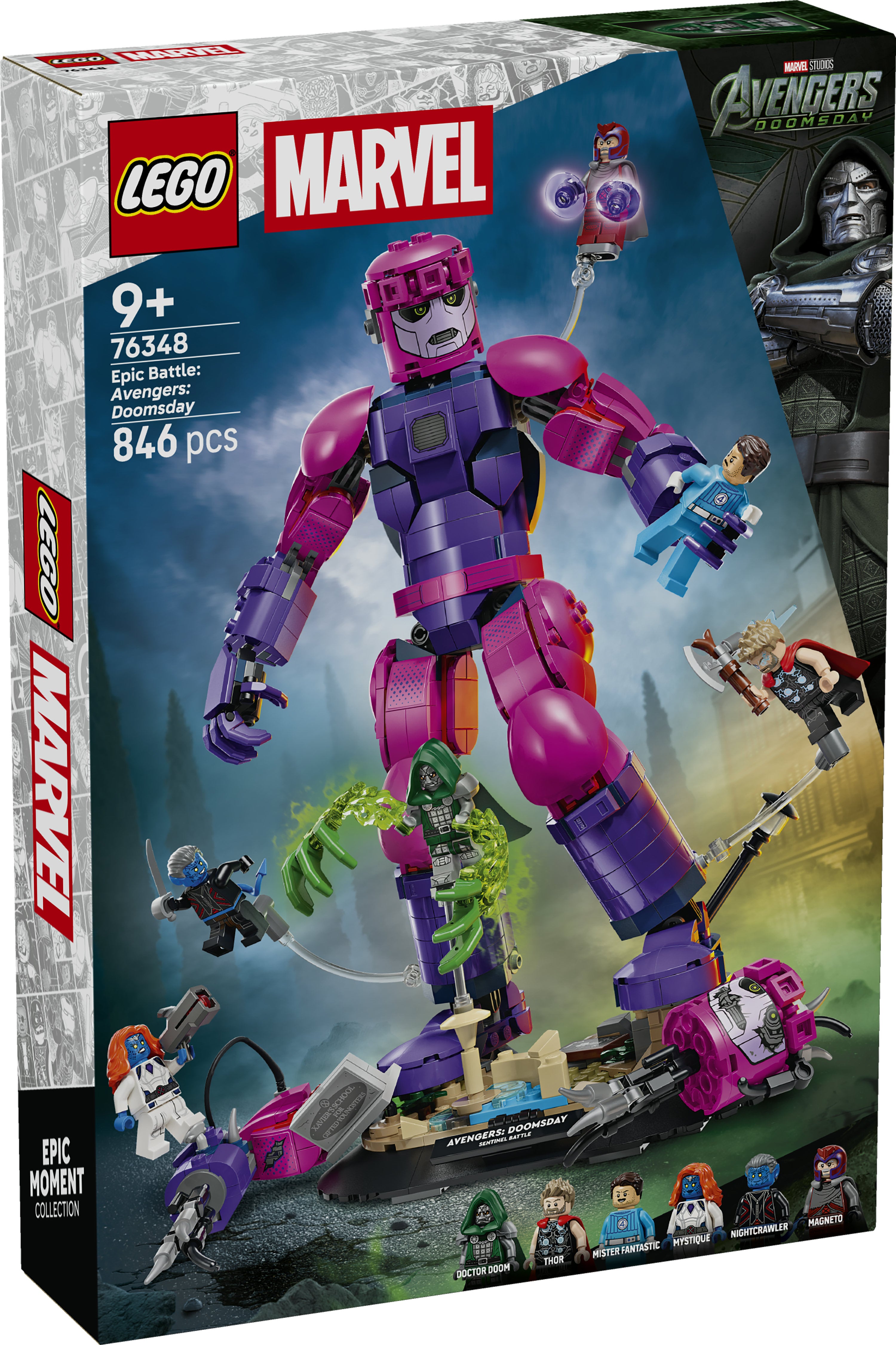LEGO® Marvel Episk kamp: Avengers: Doomsday 76348