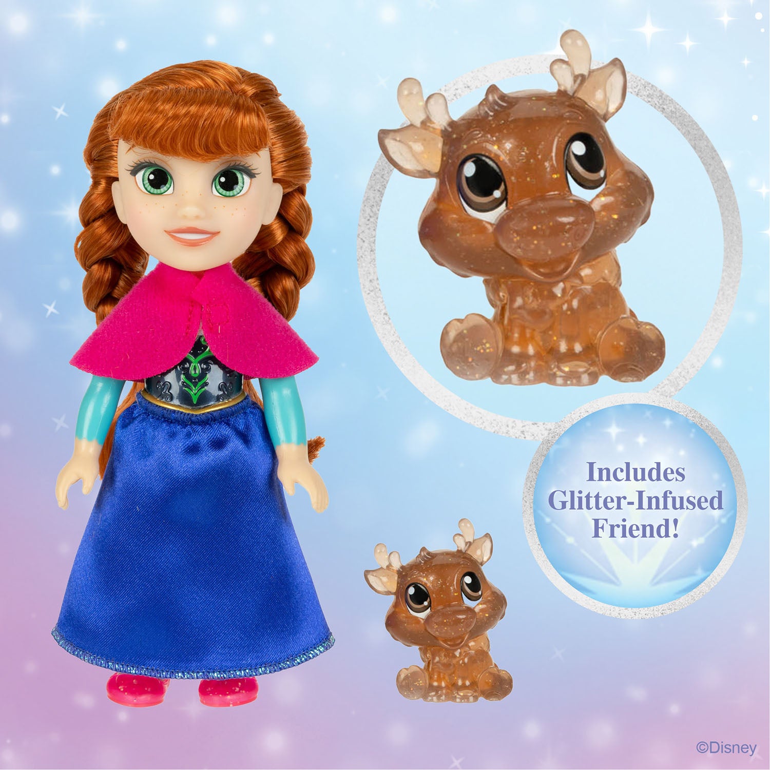 Disney Princess Frozen Dukke Anna 15 cm
