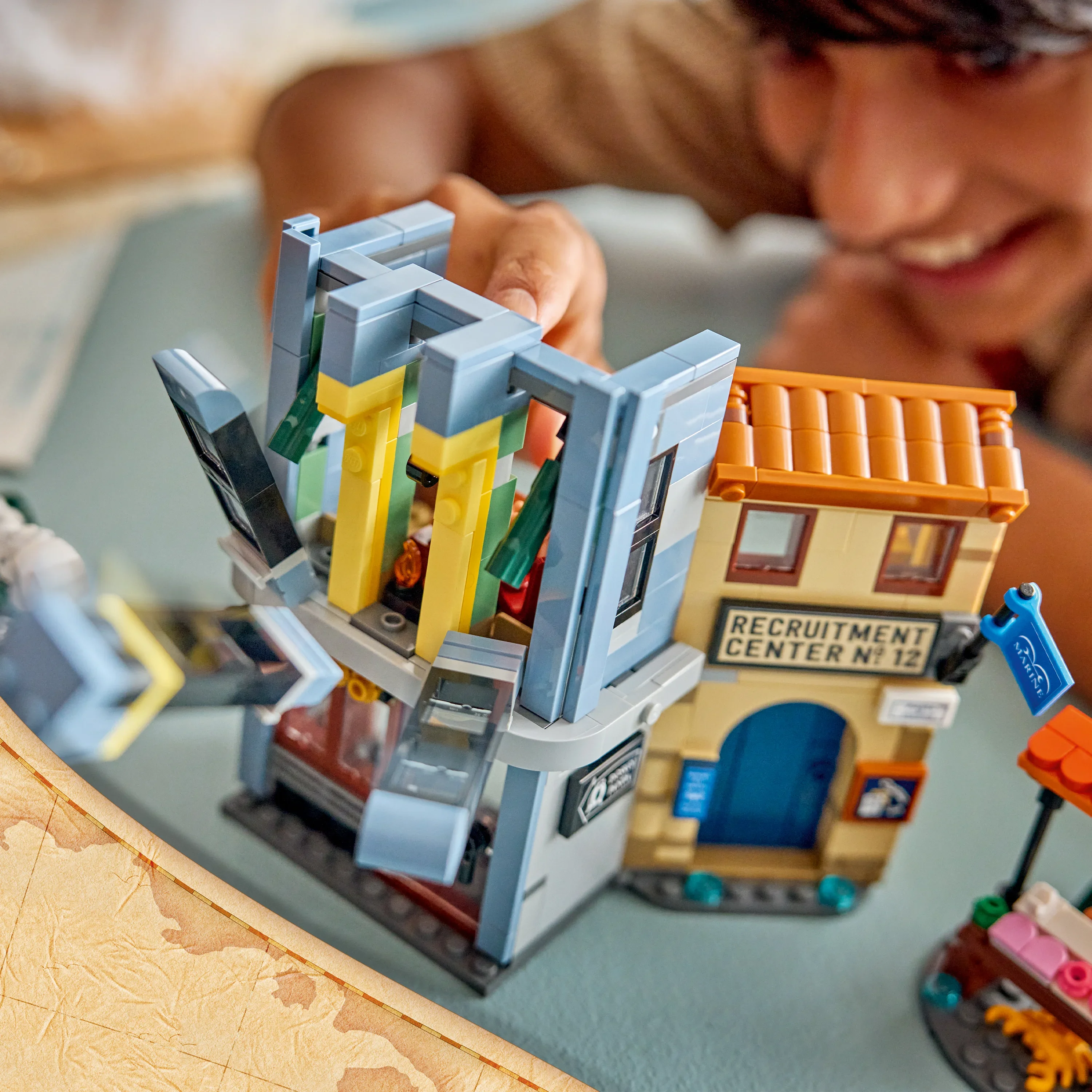 LEGO® ONE PIECE 75642 Kamp med kaptein Smoker