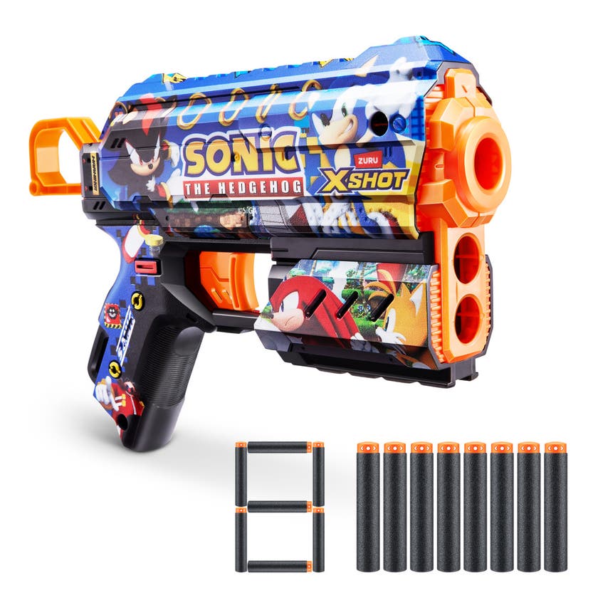 X-SHOT, SKINS-FLUX (8 piler) SONIC