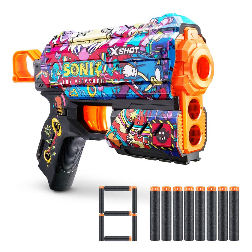 X-SHOT, SKINS-FLUX (8 piler) SONIC