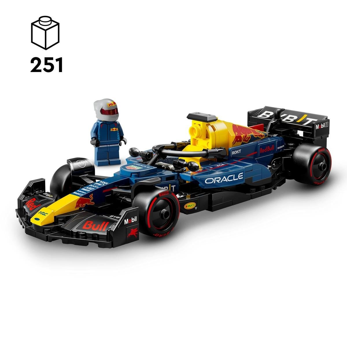 LEGO Speed Champions 77243, Oracle Red Bull Racing RB20 F1® racerbilen
