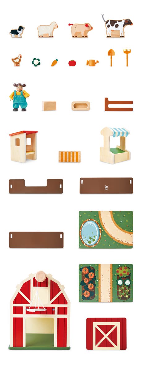Hape Happy Farm Bondegårdsett