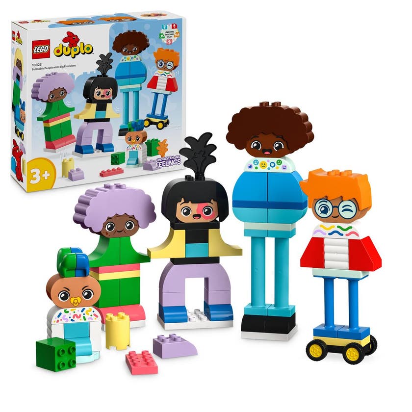 LEGO DUPLO Town 10423, Byggbare mennesker med store følelser