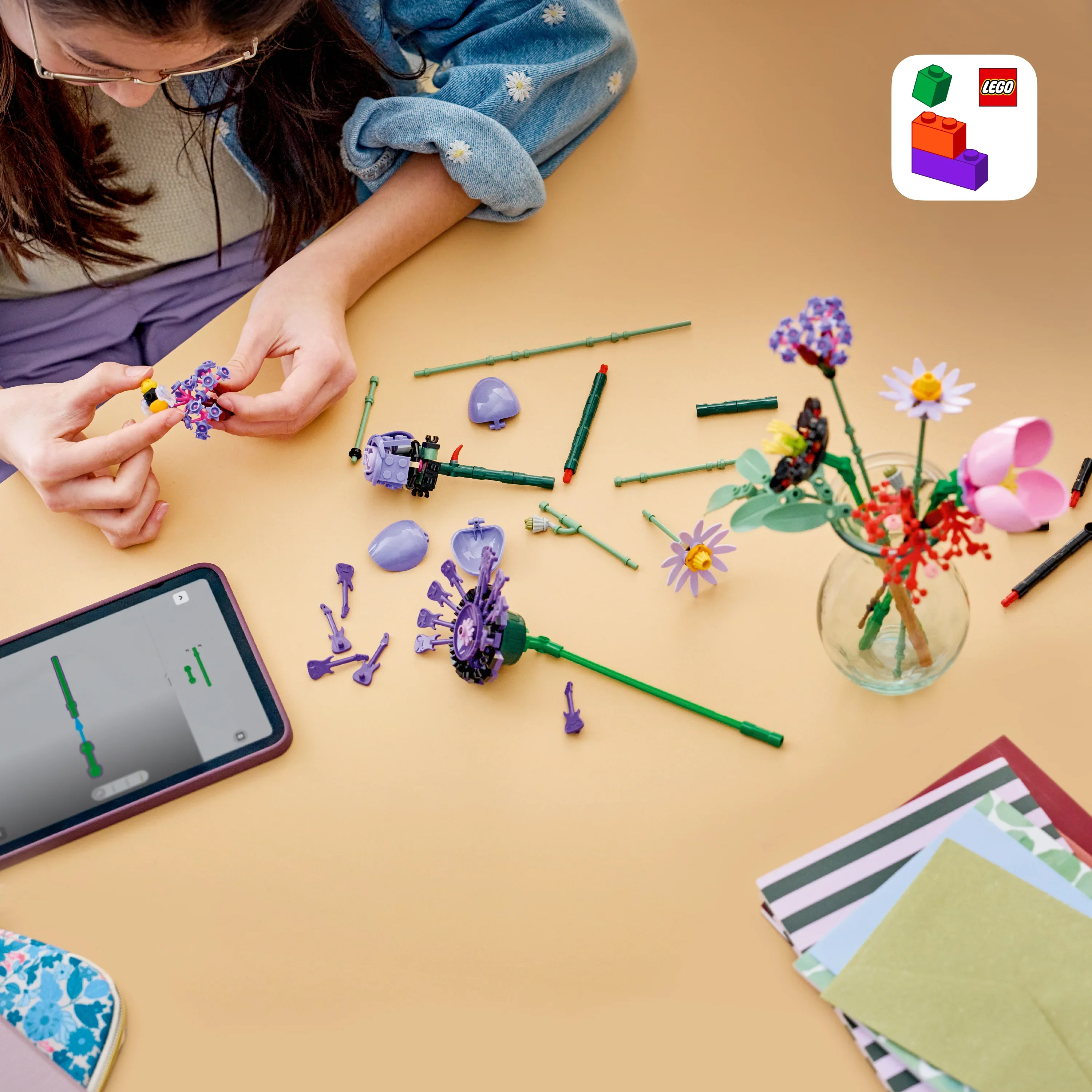 LEGO Botanicals Olivia Rodrigo blomsterbukett