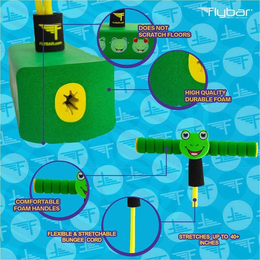 Frankie Frog Pogo Pals Hopper Myk hoppstylte
