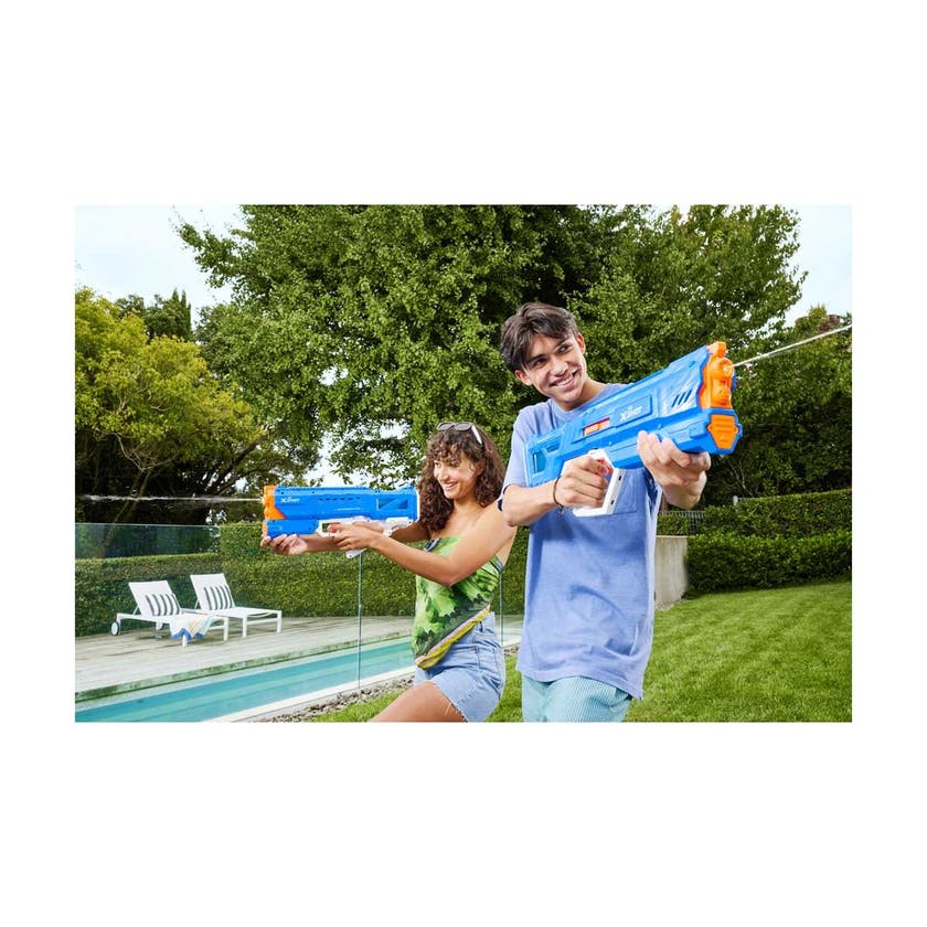 XSHOT Water rask påfyll stor motor vanndusj