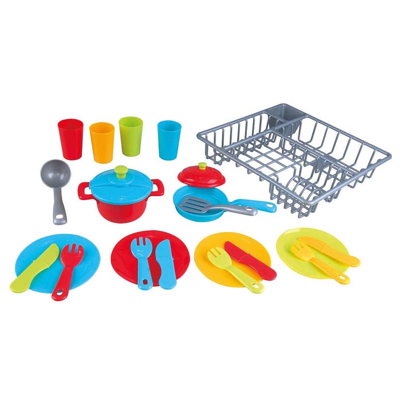 PAP, tallerkenstativ med kjøkkenartikler