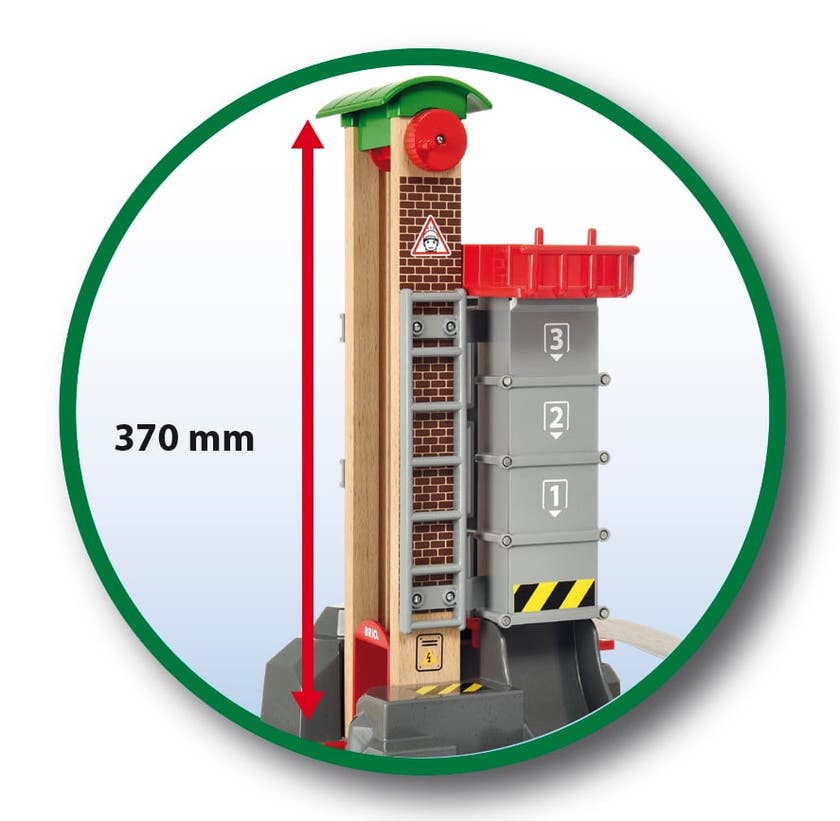 BRIO, Lift & Load 33887 Høytliggende togsett