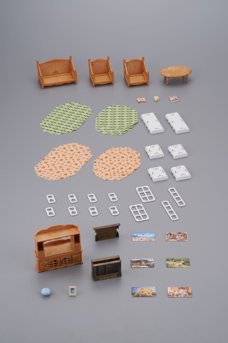 Sylvanian Families - Sofagruppe med TV-sett