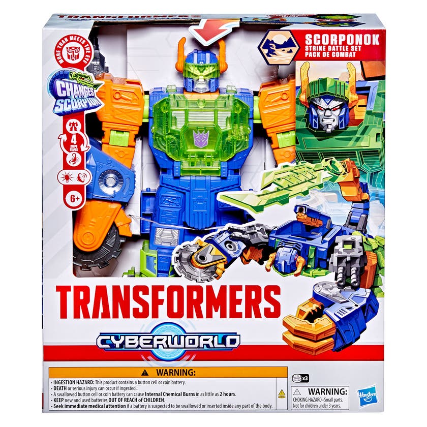 TRA CYBERWORLD SCORPONOK STRIKE BATTLE