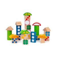 Brio Toddler, 25 mønstrede treklosser