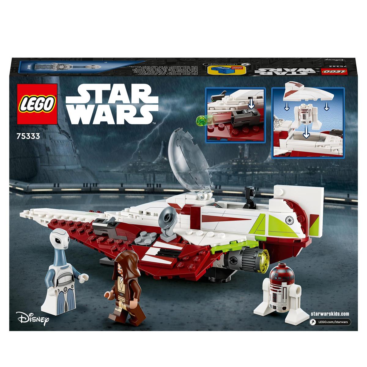 LEGO Star Wars 75333, Obi-Wan Kenobis Jedi Starfighter™