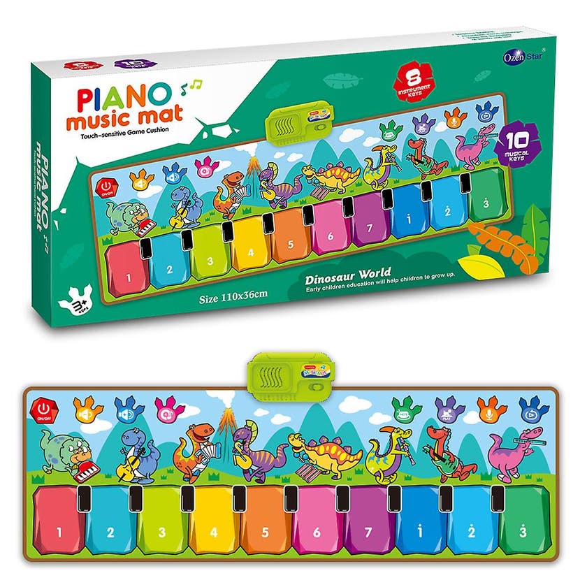 Pianomatte Dinosaurer