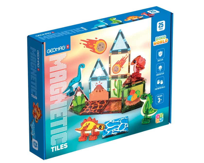 Geomag Magnetic Tiles Dino World