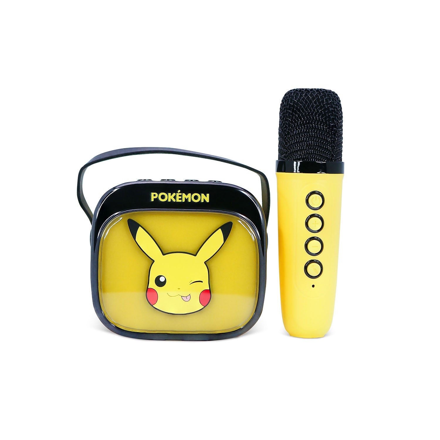 Pokémon Karaokehøyttaler Pikachu LED-mikrofon